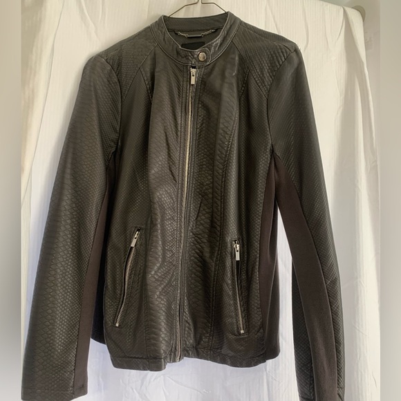 Faux Leather Coat by a.n.a - Picture 1 of 8